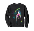 Flashdance Alex Owens Neon Title Sweatshirt - Aesthetic Graphic for Adults - T-Shirt, Sweatshirt, Hoodie