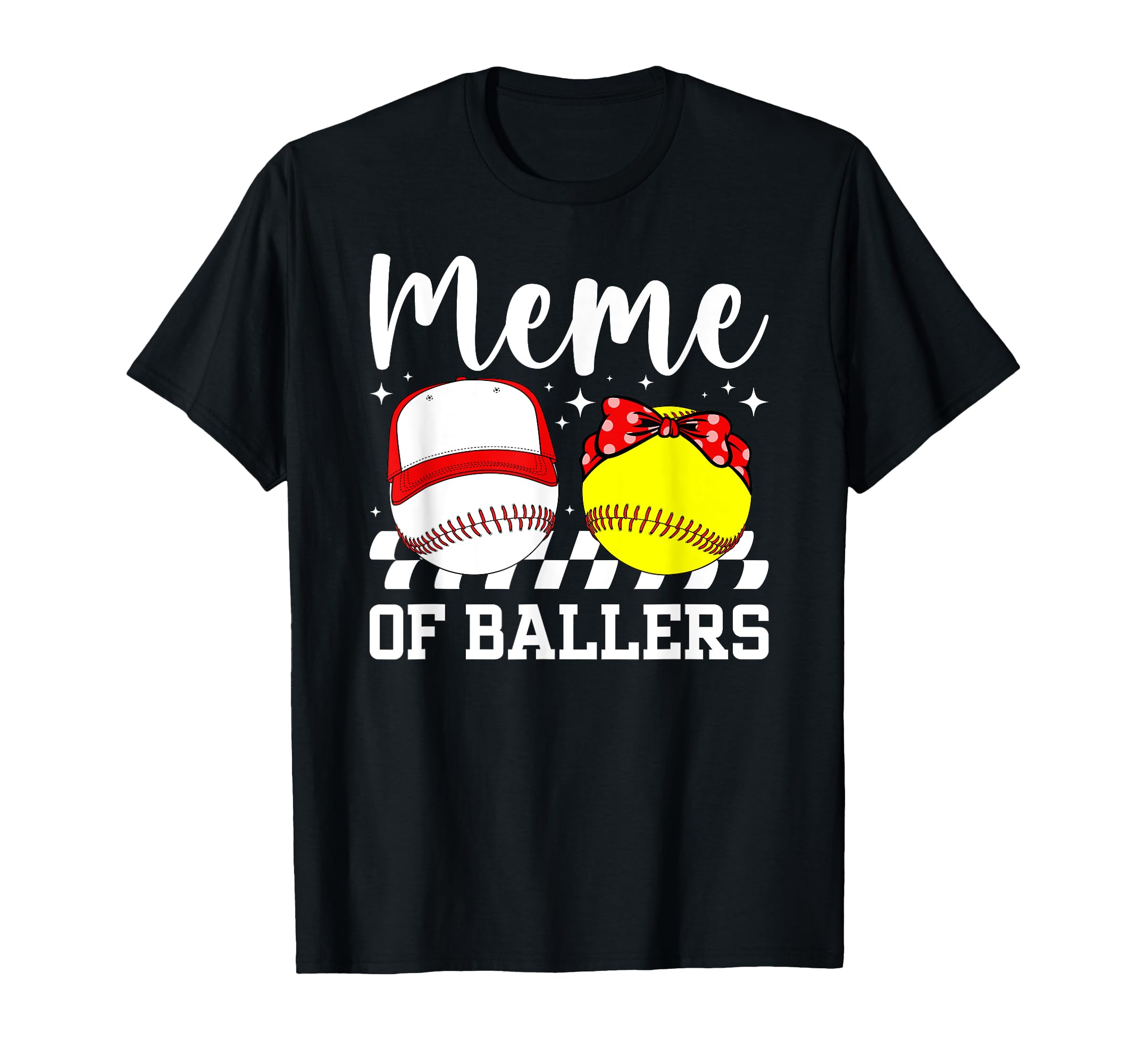 Meme Ballers Baseball Softball Meme Grandma T-Shirt - Trendy Graphic Unisex - T-Shirt, Sweatshirt, Hoodie