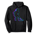 Broomball Player Sport Vaporwave Hoodie - Casual Everyday Wear for Adults - T-Shirt, Sweatshirt, Hoodie