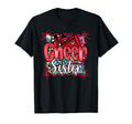 Leopard Rainbow Coquette Cheer Sister T-Shirt - Minimalist Print Unisex - T-Shirt, Sweatshirt, Hoodie