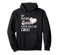 Heart Love Favorite Baseball Player Calls Hoodie - Streetwear Style Unisex - T-Shirt, Sweatshirt, Hoodie