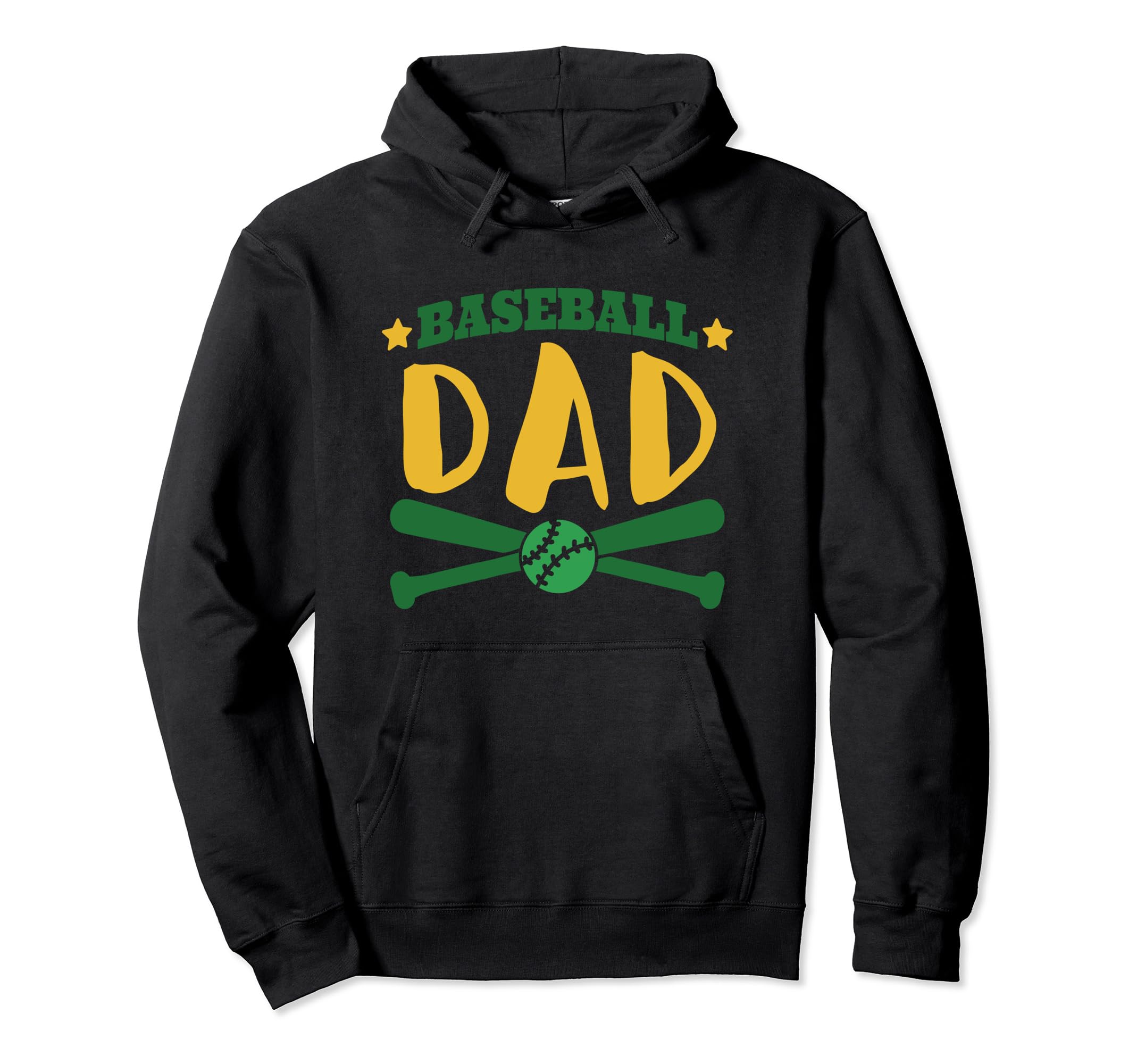 Baseball Dad Father Son Fan Sports Hoodie - Novelty Apparel Unisex - T-Shirt, Sweatshirt, Hoodie