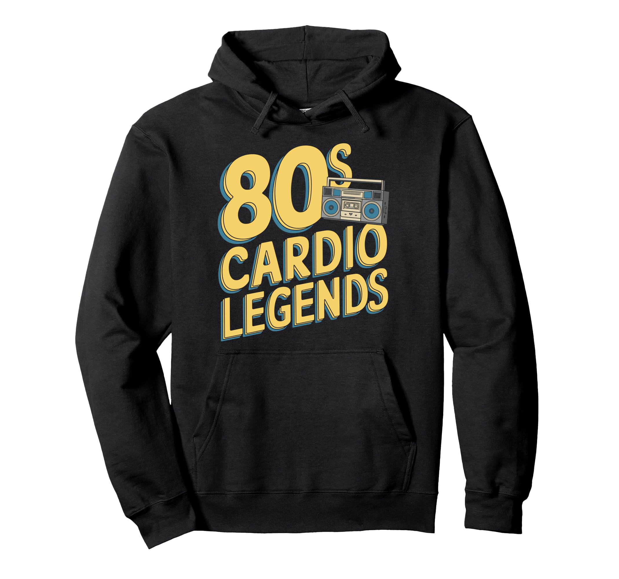 80S Fitness Enthusiast Workout And Hoodie - Streetwear Style for Adults - T-Shirt, Sweatshirt, Hoodie
