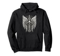 Y2K Grunge Aesthetic Gothic Art Skull Hoodie - Unique Graphic for Adults - T-Shirt, Sweatshirt, Hoodie