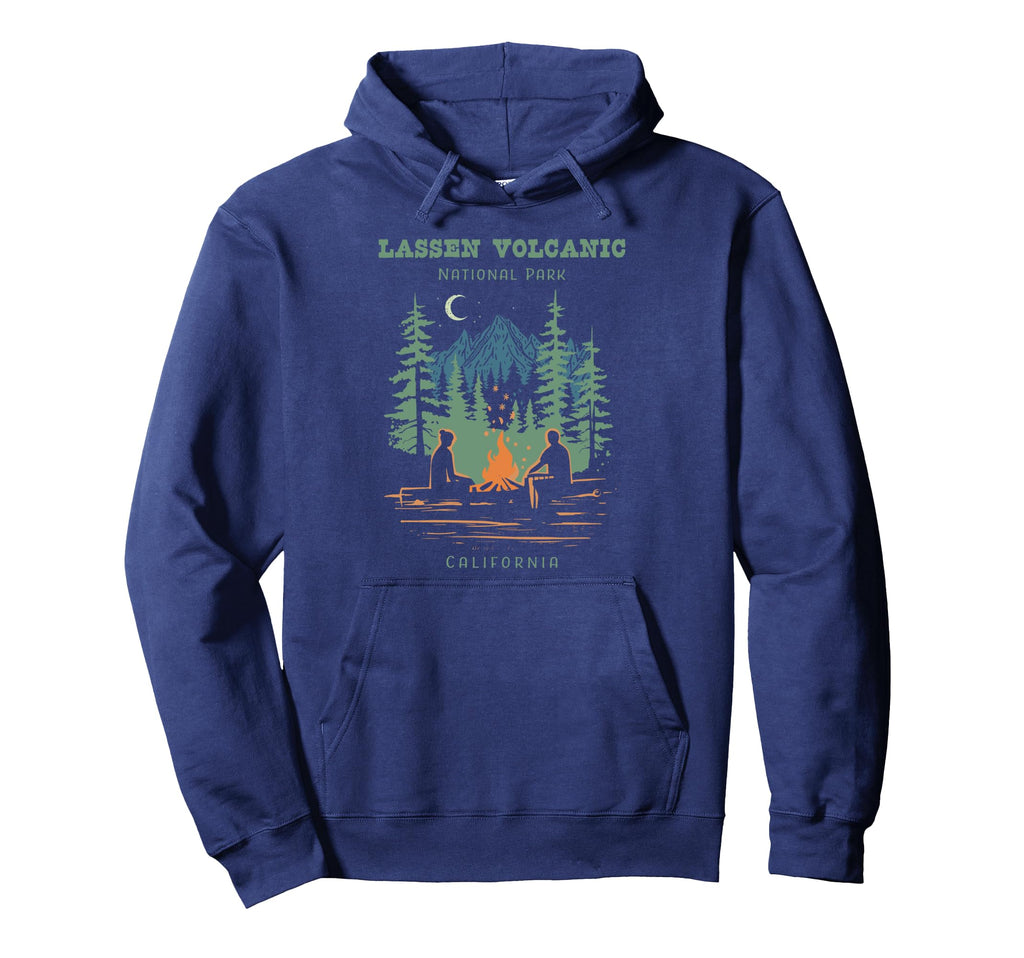Lassen Volcanic National Park California Hoodie - Trendy Graphic Unisex - T-Shirt, Sweatshirt, Hoodie