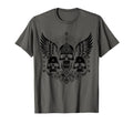 Emo Y2K Grunge Aesthetic Alt Goth Skull T-Shirt - Unique Graphic Men Women - T-Shirt, Sweatshirt, Hoodie