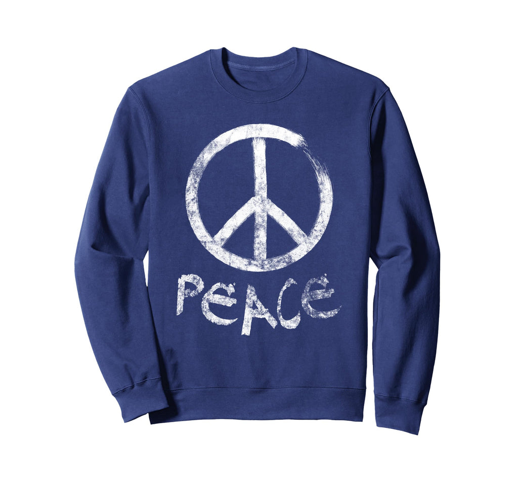 Peace Sign Sweatshirt - Unique Graphic Unisex - T-Shirt, Sweatshirt, Hoodie