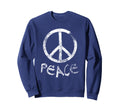 Peace Sign Sweatshirt - Unique Graphic Unisex - T-Shirt, Sweatshirt, Hoodie