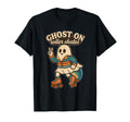 Ghost Roller Skates Peace Fun Halloween T-Shirt - Novelty Apparel Unisex - T-Shirt, Sweatshirt, Hoodie