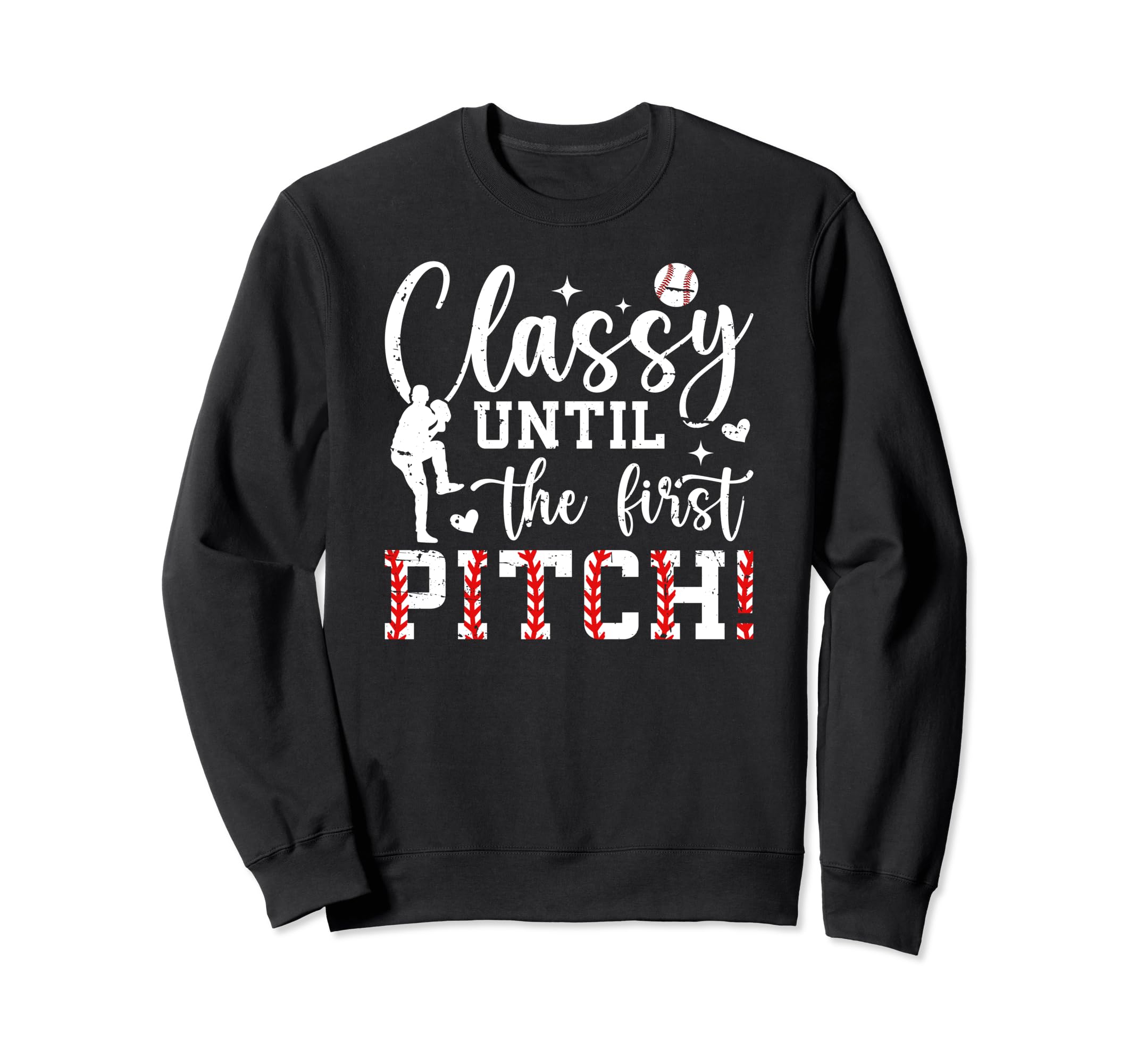 Baseball Pitcher Mom Funny Mom Sweatshirt - Novelty Apparel for Adults - T-Shirt, Sweatshirt, Hoodie