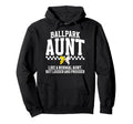 Ballpark Aunt Definition Baseball Hoodie - Aesthetic Graphic Unisex - T-Shirt, Sweatshirt, Hoodie
