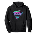 Vaporwave Glacier National Park Hoodie - Unique Graphic for Adults - T-Shirt, Sweatshirt, Hoodie