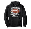 Busy Raising Ballers Football Mom Hoodie - Aesthetic Graphic Men Women - T-Shirt, Sweatshirt, Hoodie
