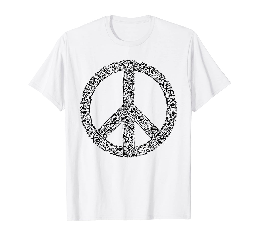 Rhyme Peace Peace Love Symbol T-Shirt - Streetwear Style Men Women - T-Shirt, Sweatshirt, Hoodie
