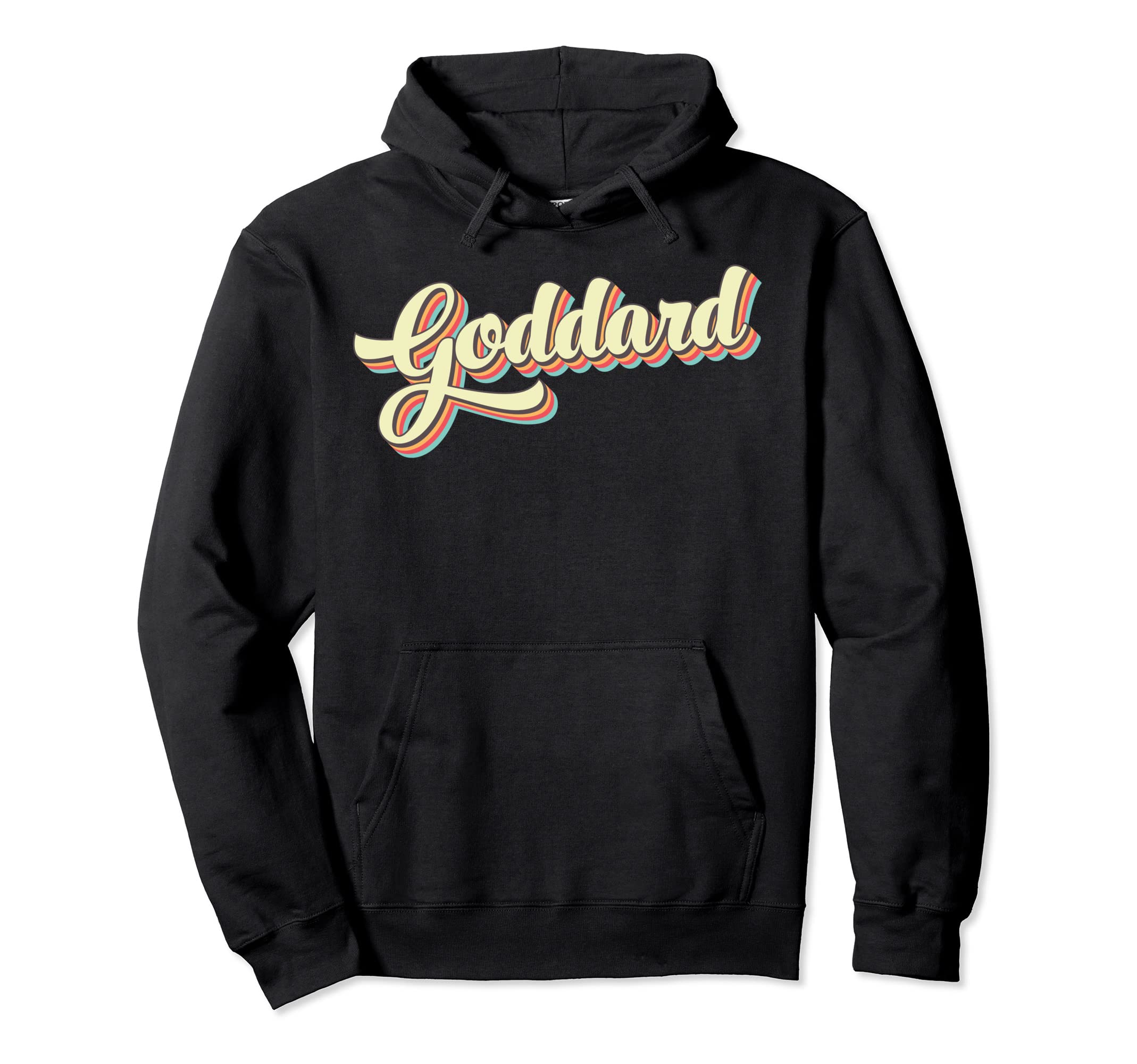 Goddard Art Baseball Font Hoodie - Aesthetic Graphic for Adults - T-Shirt, Sweatshirt, Hoodie