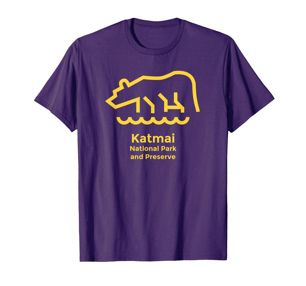 Katmai National Park Alaska T-Shirt - Casual Everyday Wear for Adults - T-Shirt, Sweatshirt, Hoodie