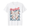 Baseball Mama Coquette Bow Game Day T-Shirt - Minimalist Print Unisex - T-Shirt, Sweatshirt, Hoodie