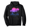 Ormond Beach Florida Fl Surf Sunset Surfer Hoodie - Graphic Print Men Women - T-Shirt, Sweatshirt, Hoodie