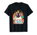 Hippie Cat Rainbow 60S 70S Peace Sign T-Shirt - Graphic Print Men Women - T-Shirt, Sweatshirt, Hoodie