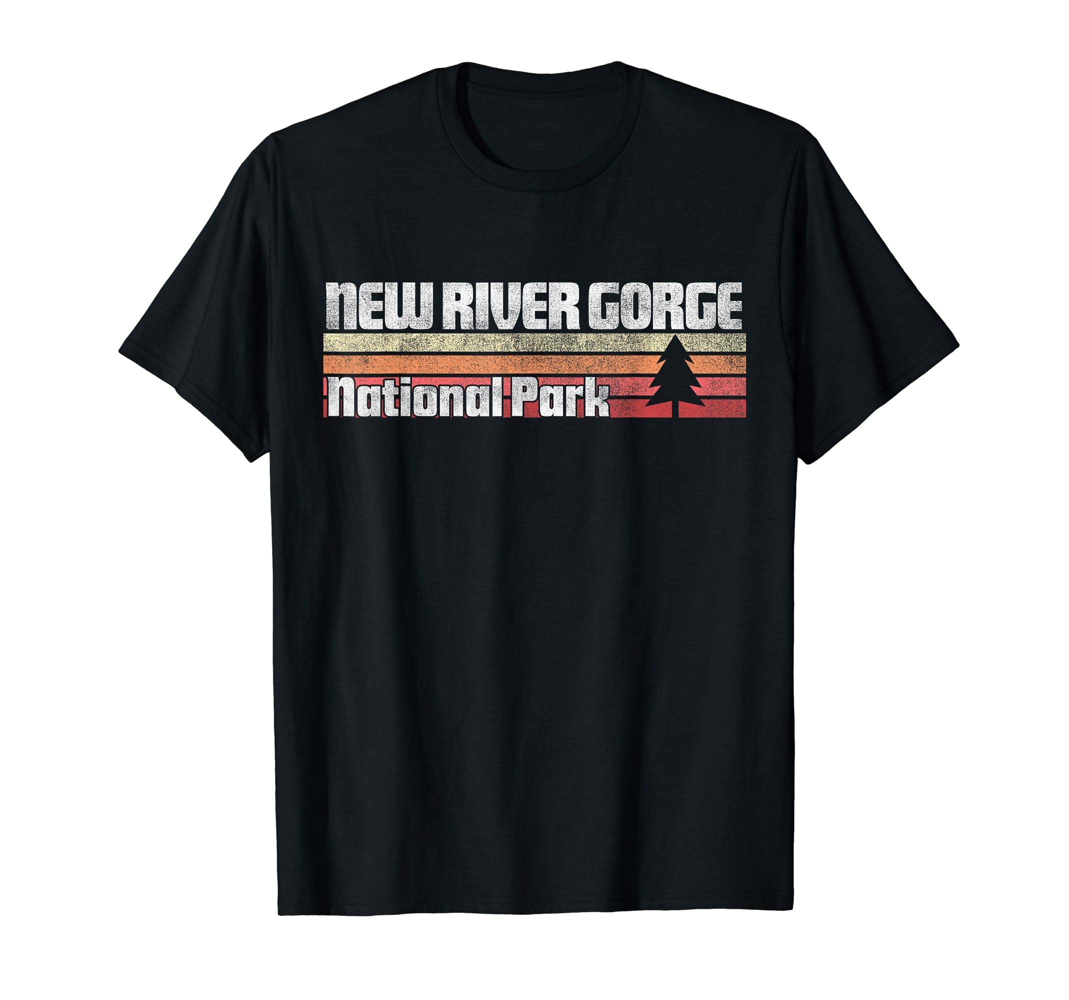 New River Gorge National Park 70S 80S T-Shirt - Trendy Graphic Men Women - T-Shirt, Sweatshirt, Hoodie