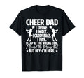 Cheer Dad Funny Fathers Day T-Shirt - Custom Art Print for Adults - T-Shirt, Sweatshirt, Hoodie