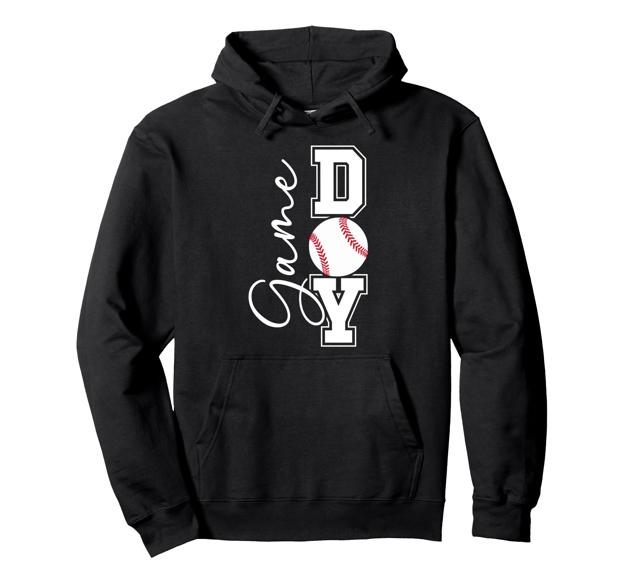 Game Day Funny Game Day Baseball Game Day Hoodie - Graphic Print for Adults - T-Shirt, Sweatshirt, Hoodie