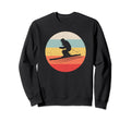 Ski Skiing Skier Distressed Sweatshirt - Minimalist Print Men Women - T-Shirt, Sweatshirt, Hoodie