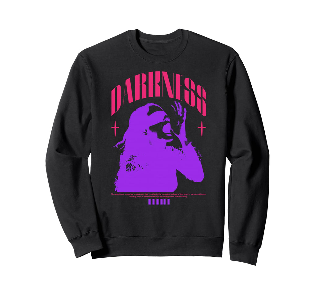 Y2K Darkness Bold Urban Sweatshirt - Fun Novelty Design for Adults - T-Shirt, Sweatshirt, Hoodie