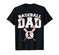 Baseball Dad Dad Baseball Fathers T-Shirt - Fun Novelty Design Men Women - T-Shirt, Sweatshirt, Hoodie