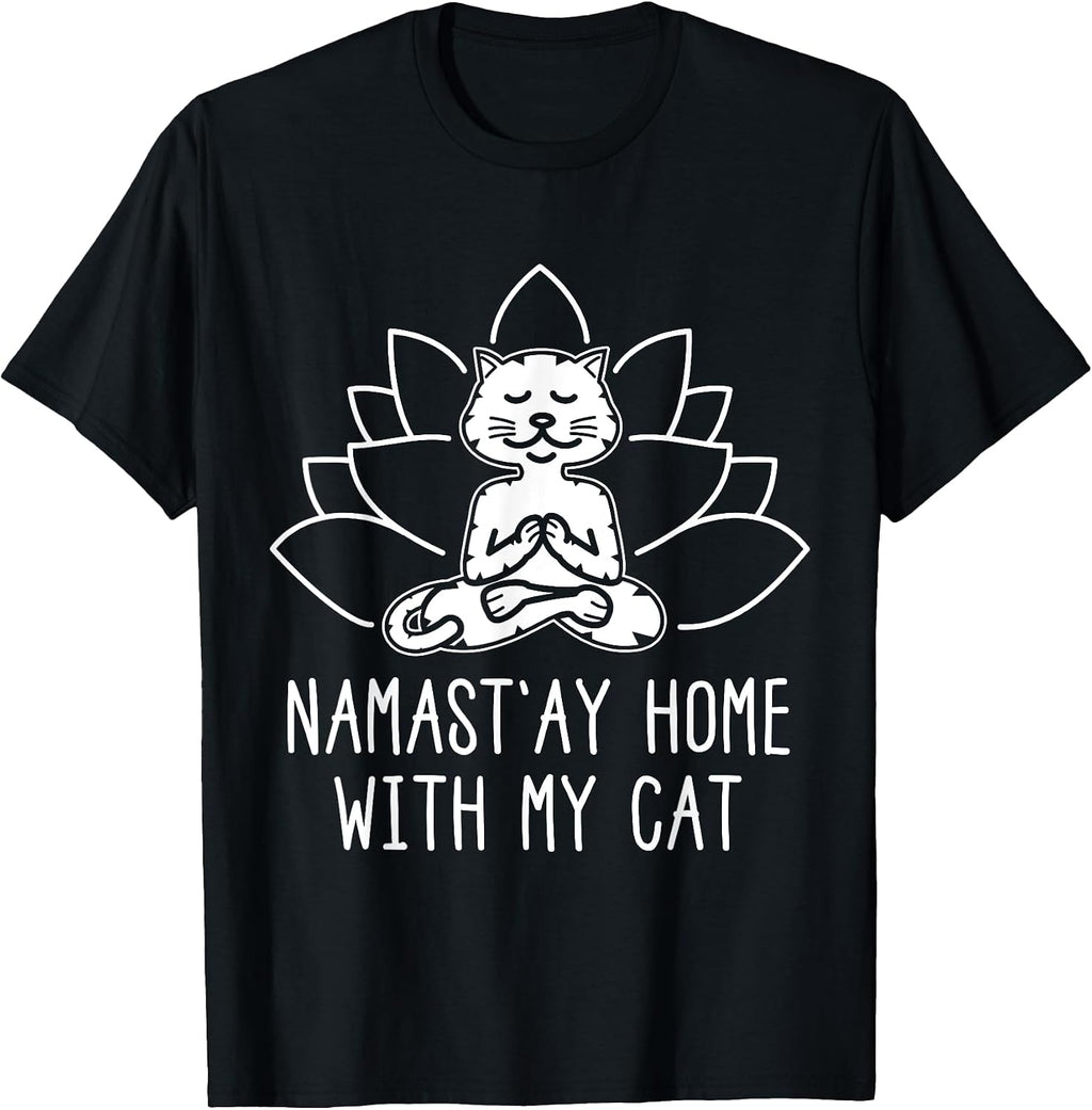 Cat Yoga Lover Meditation Gifts - Adult & Kids T-Shirts, Sweatshirts & Hoodies apparel design preview 1