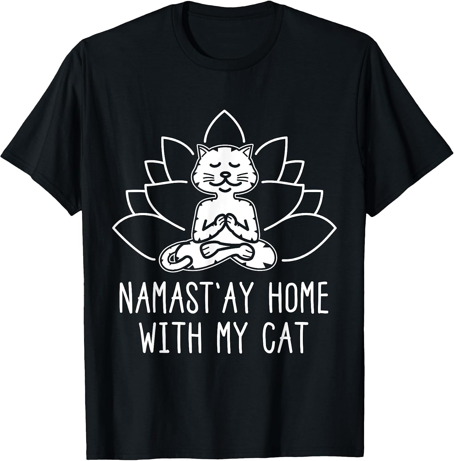 Cat Yoga Lover Meditation Gifts - Adult & Kids T-Shirts, Sweatshirts & Hoodies apparel design preview 1