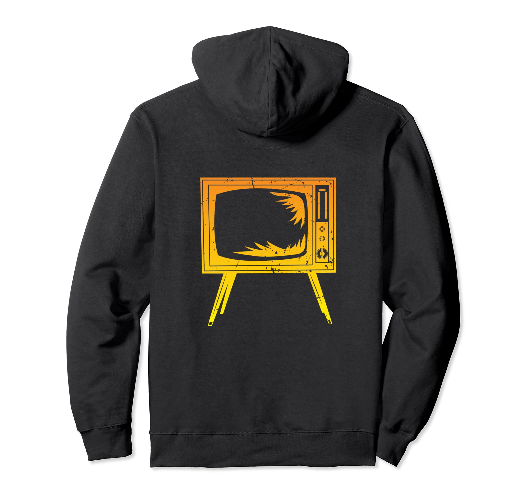Television Tube Tv Crt 80S Hoodie - Novelty Apparel Men Women - T-Shirt, Sweatshirt, Hoodie