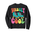 Roller Skating Skate 1970S Wheely Sweatshirt - Novelty Apparel Unisex - T-Shirt, Sweatshirt, Hoodie