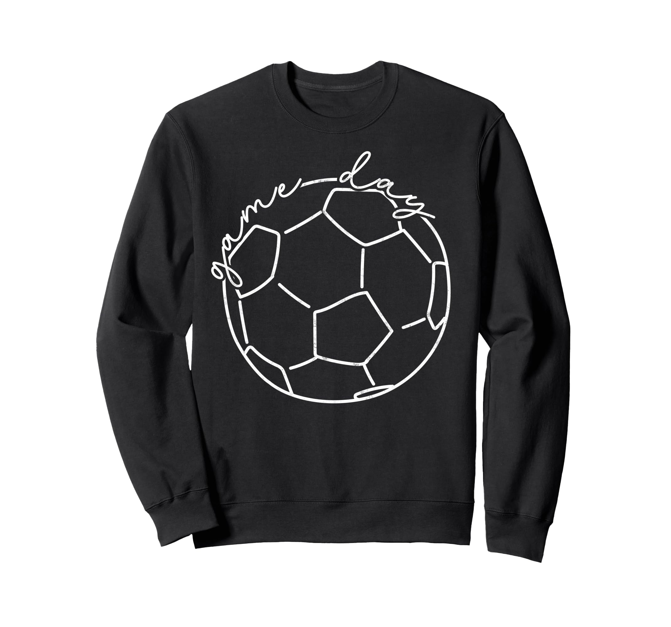Game Day Soccer Player Fan Sweatshirt - Aesthetic Graphic for Adults - T-Shirt, Sweatshirt, Hoodie