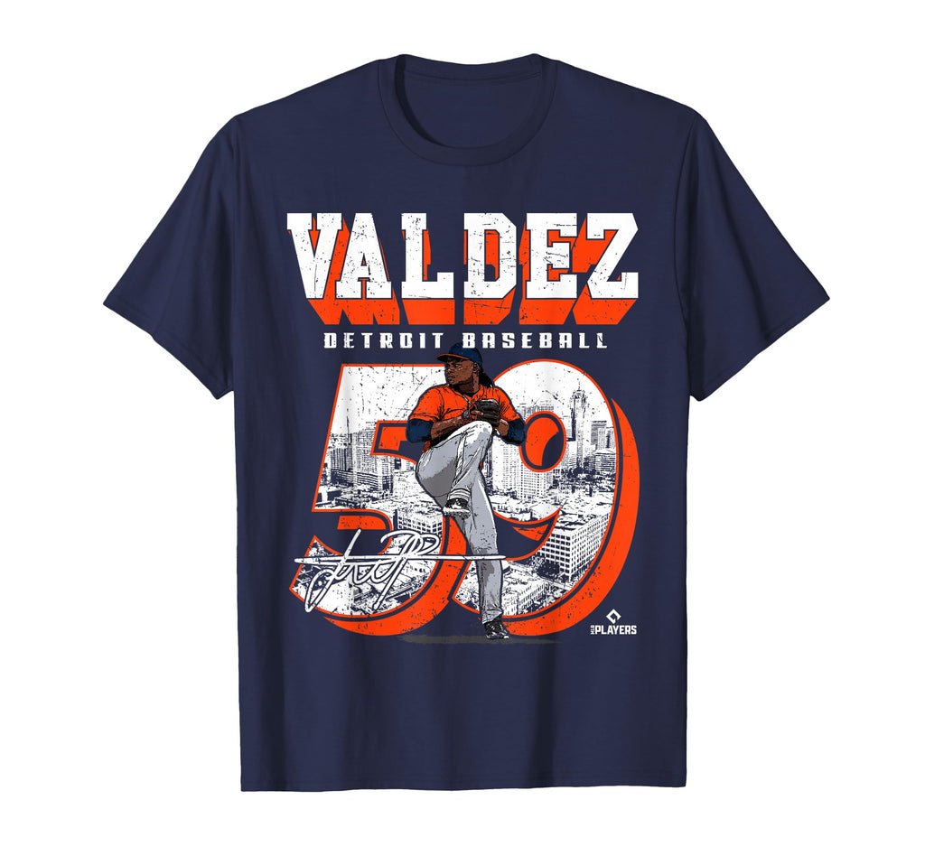 Framber Valdez Detroit T Baseball T-Shirt - Unique Graphic for Adults - T-Shirt, Sweatshirt, Hoodie