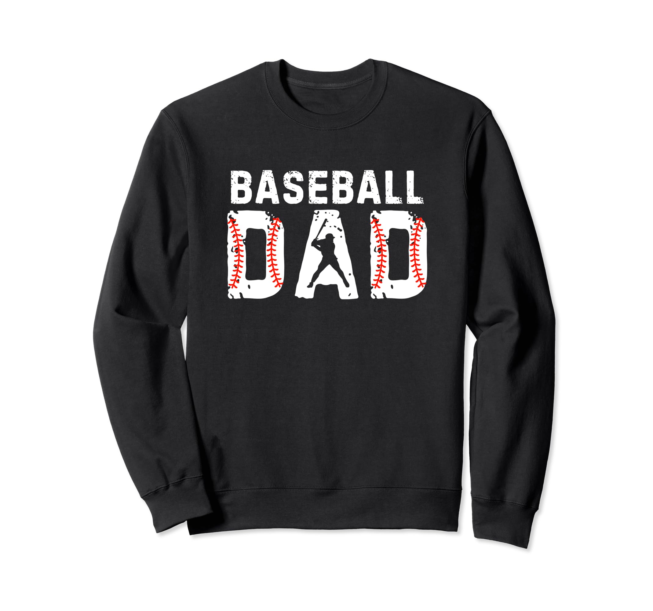 Baseball Dad Sport Family Sweatshirt - Casual Everyday Wear for Adults - T-Shirt, Sweatshirt, Hoodie