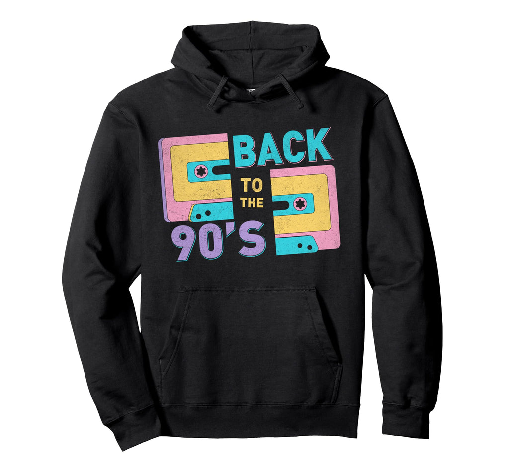 90S Vibes Back To 90S Hip Hop Hoodie - Casual Everyday Wear for Adults - T-Shirt, Sweatshirt, Hoodie