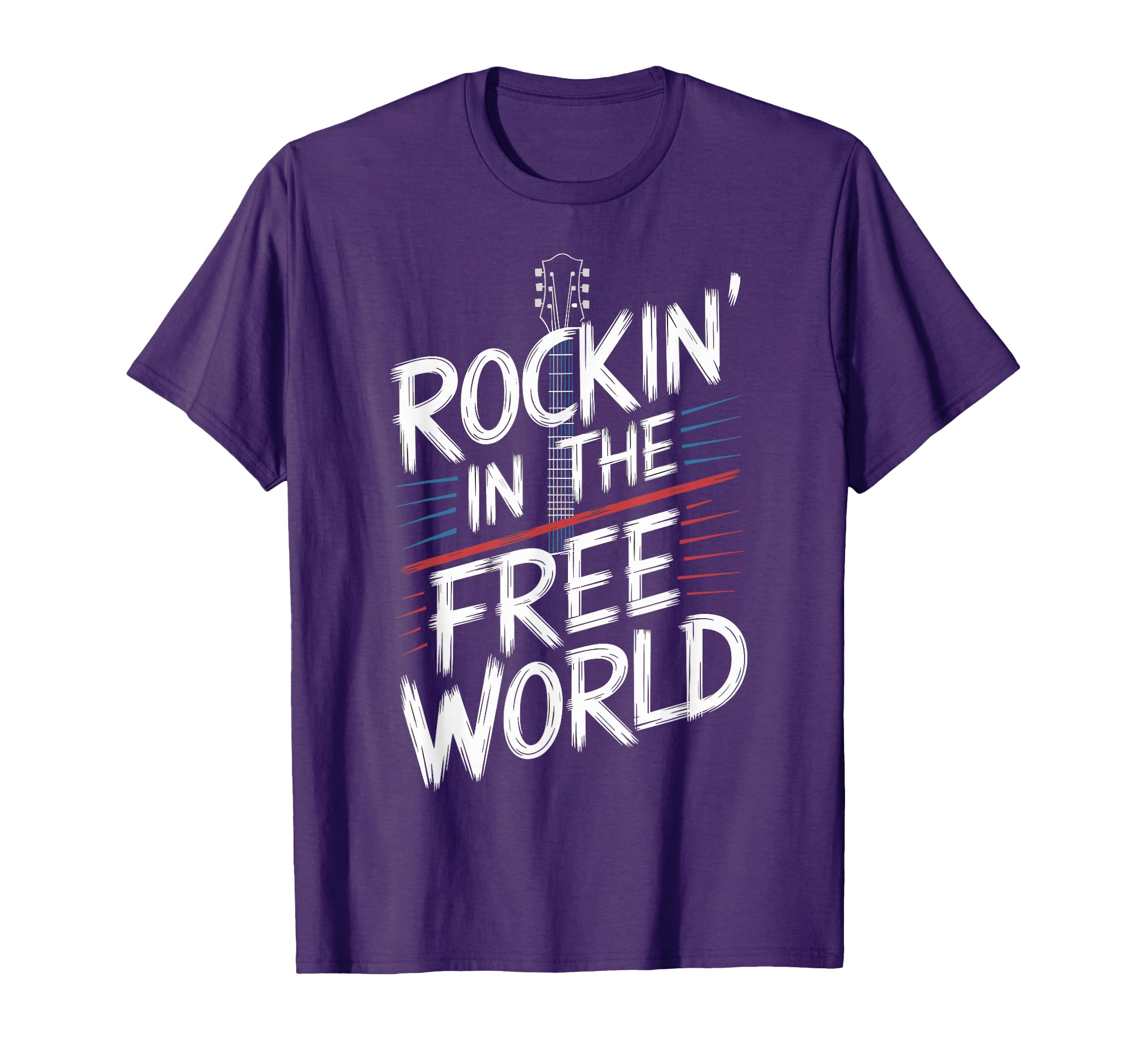 Rockin Free World Music Lover Concept T-Shirt - Streetwear Style Men Women - T-Shirt, Sweatshirt, Hoodie