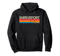 Shreveport Louisiana Distressed Hoodie - Streetwear Style Men Women - T-Shirt, Sweatshirt, Hoodie