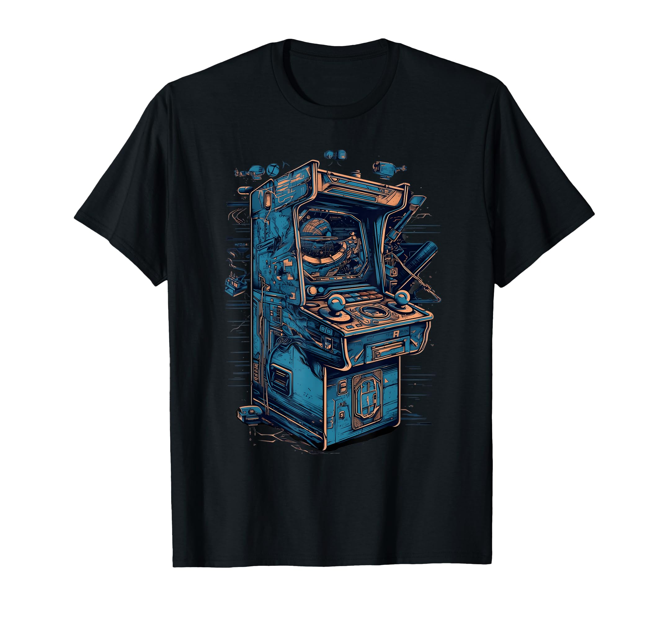 Arcade Gamer Gaming Arcade Machine T-Shirt - Novelty Apparel Men Women - T-Shirt, Sweatshirt, Hoodie