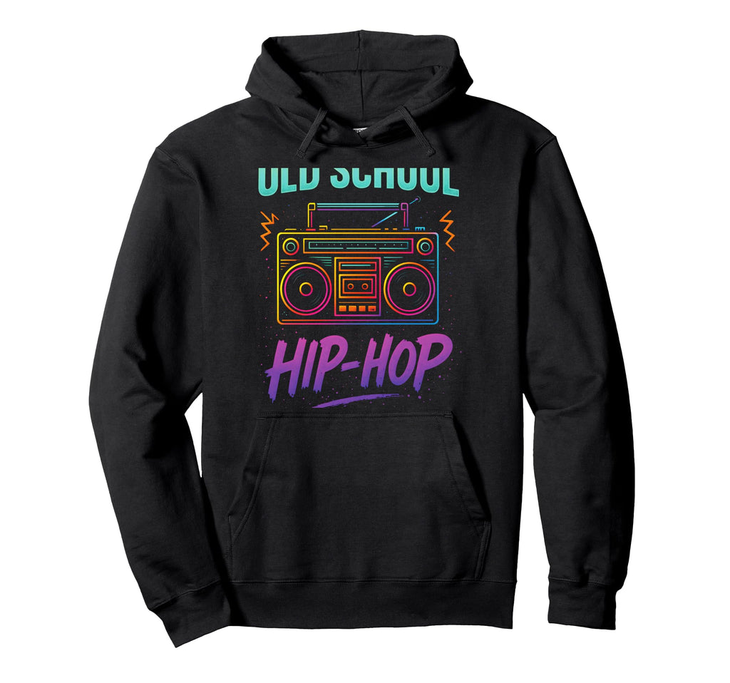 Old School Hip Hop Graffiti Hoodie - Fun Novelty Design Unisex - T-Shirt, Sweatshirt, Hoodie