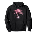 Japanese Cherry Blossom Vaporwave Aesthetic Hoodie - Unique Graphic Unisex - T-Shirt, Sweatshirt, Hoodie