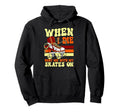 Roller Skating Skate 1970S When I Hoodie - Casual Everyday Wear for Adults - T-Shirt, Sweatshirt, Hoodie