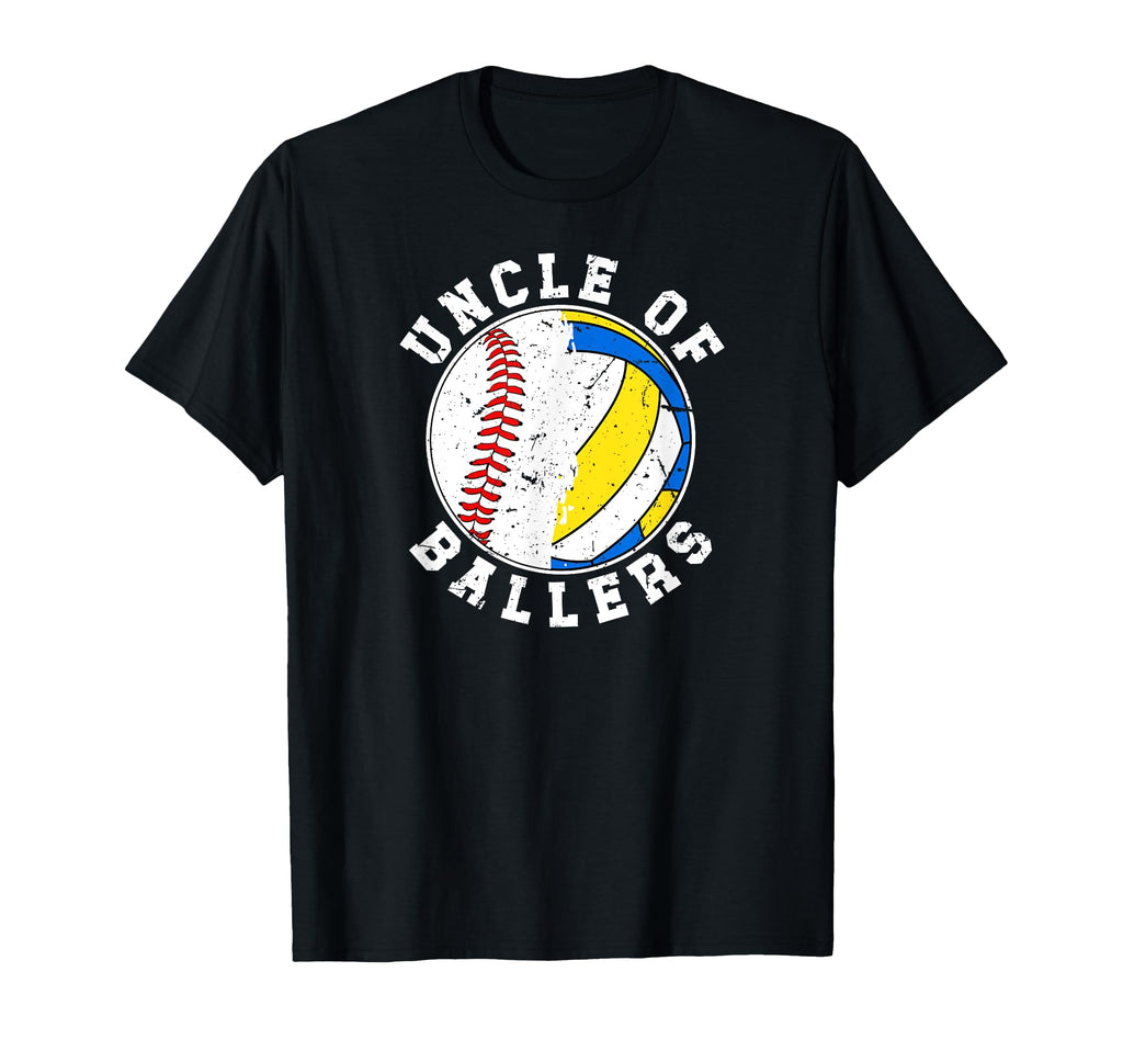 Uncle Ballers Proud Baseball T-Shirt - Trendy Graphic for Adults - T-Shirt, Sweatshirt, Hoodie
