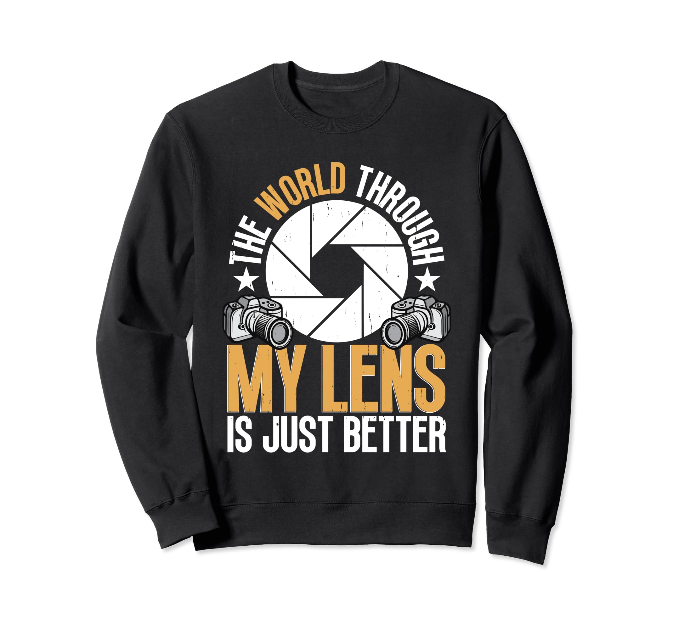 Photo Camera Photographer Flash Sweatshirt - Novelty Apparel for Adults - T-Shirt, Sweatshirt, Hoodie