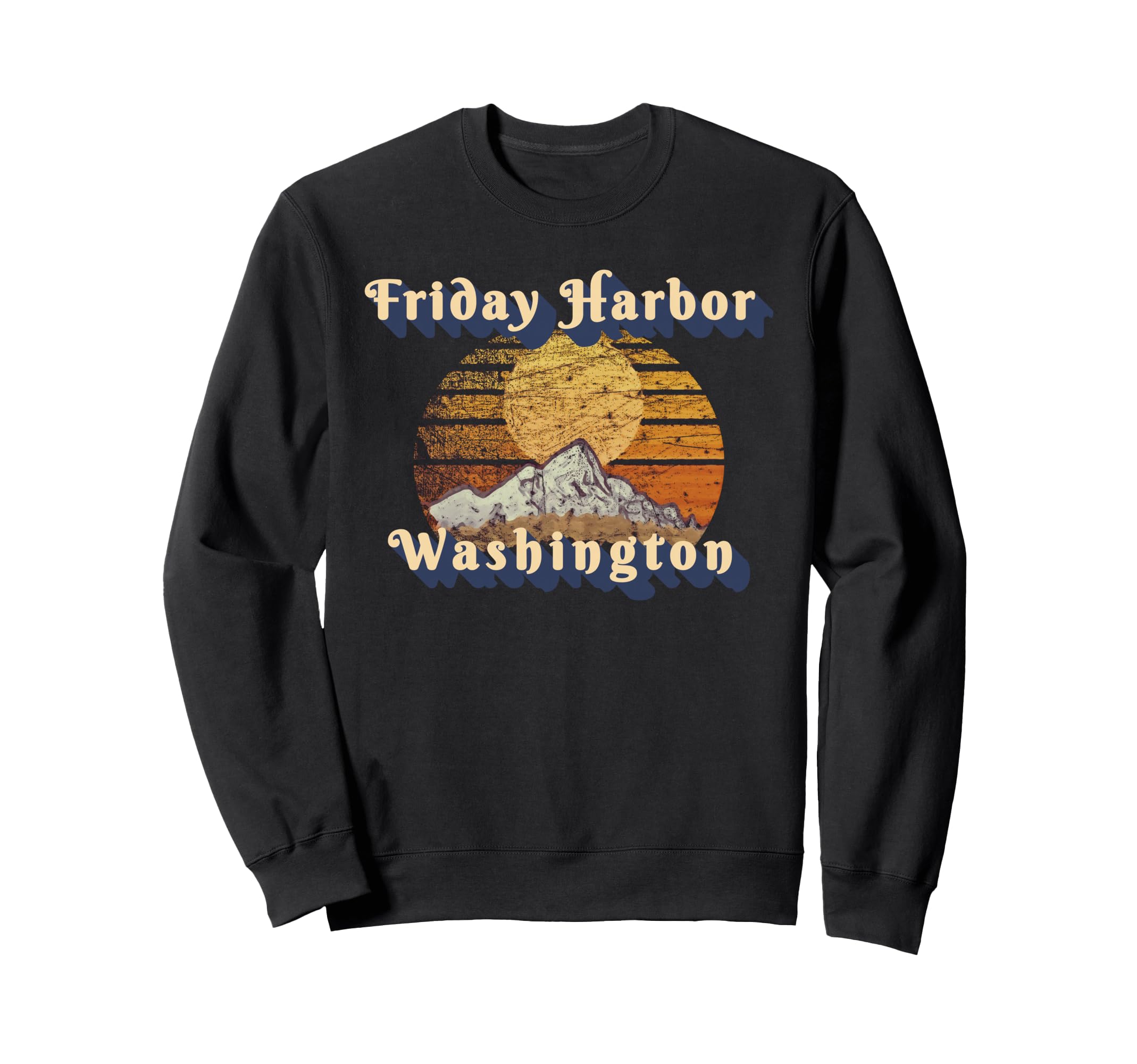 Friday Harbor Washington Sweatshirt - Casual Everyday Wear Men Women - T-Shirt, Sweatshirt, Hoodie