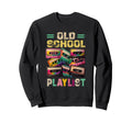 Oldschool Playlist Cassette Tapes Sweatshirt - Unique Graphic Men Women - T-Shirt, Sweatshirt, Hoodie