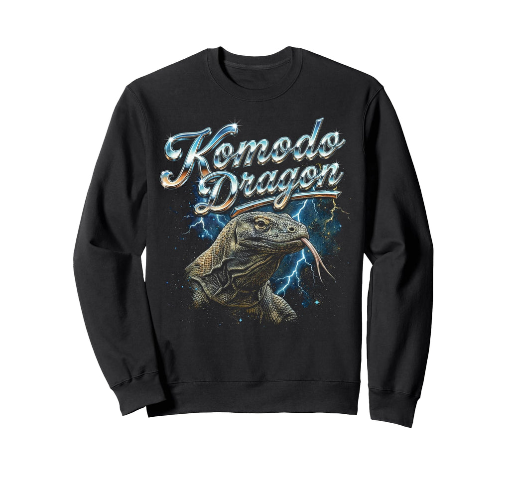 Komodo Dragon 90S Funny 80S Komodo Sweatshirt - Graphic Print for Adults - T-Shirt, Sweatshirt, Hoodie