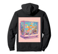 Y2K Computer Monitor Aquarium Goldfish Hoodie - Fun Novelty Design Unisex - T-Shirt, Sweatshirt, Hoodie