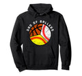 Dad Ballers Funny Baseball Softball Hoodie - Minimalist Print Men Women - T-Shirt, Sweatshirt, Hoodie